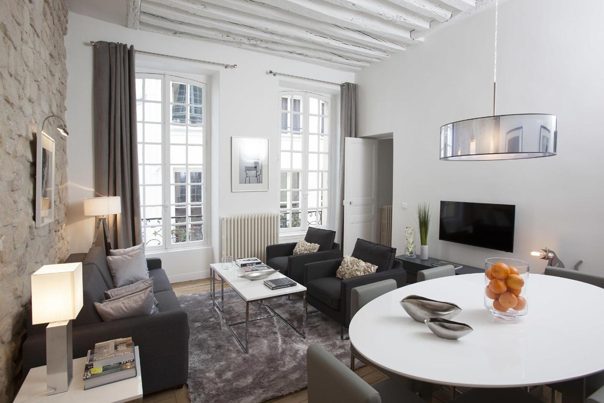 Livinparis - Luxury 2 Bedrooms Le Marais I Rom bilde